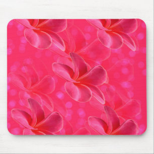 Pink Frangipani Passion, Mouse Mat