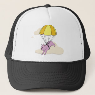 Pink French Bulldog Umbrella Fun Hat