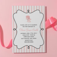 Pink French Poodle Birthday