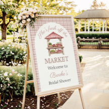 Pink Fresh off the market country Bridal Shower