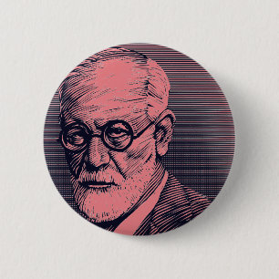 Pink Freud Button