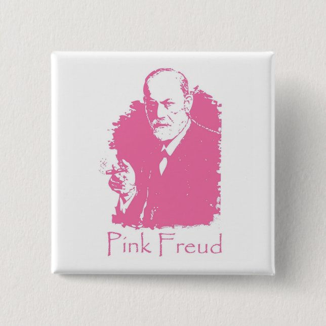 Pink Freud button (Front)