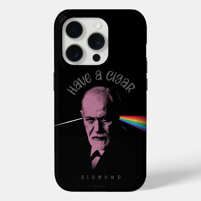 Pink Freud (Have A Cigar) Case-Mate iPhone Case (Back)