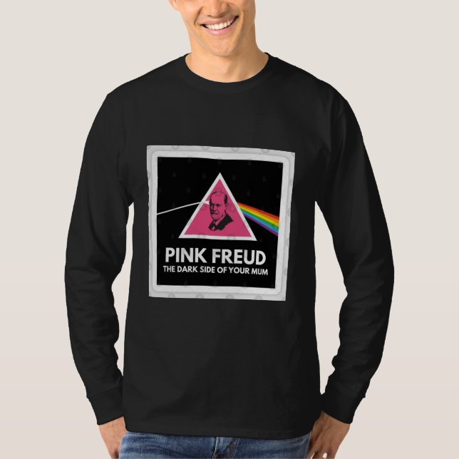 pink freud long sleeve tshirt (Front)