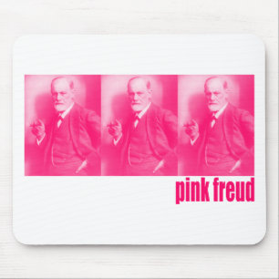 Pink Freud Mouse Mat