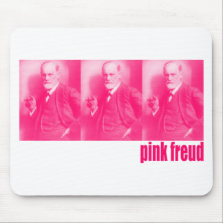 Pink Freud Mouse Mat