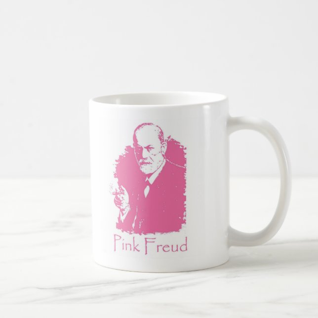 Pink Freud Mug (Right)