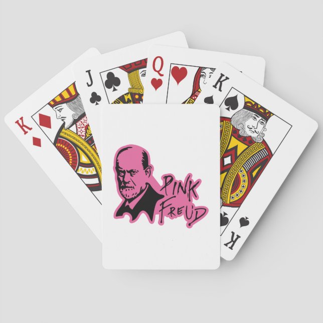 PINK FREUD Psychoanalysis Sound Edition Playing Cards (Back)