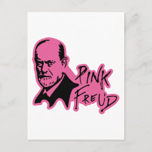 PINK FREUD Psychoanalysis Sound Edition Postcard
