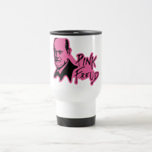 PINK FREUD Psychoanalysis Sound Edition Travel Mug