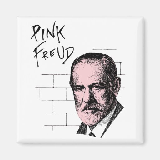 Image of Pink Freud Sigmund Freud Magnet