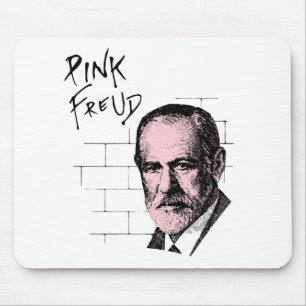 Pink Freud Sigmund Freud Mouse Mat