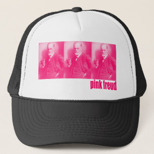 Pink Freud Trucker Hat