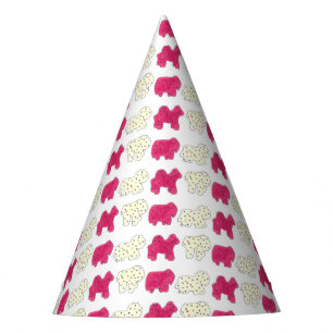Pink Frosted Animal Crackers Cookies Party Fun Hat