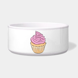 Pink Frosting Cupcake Yummy Birthday Party Cupcake