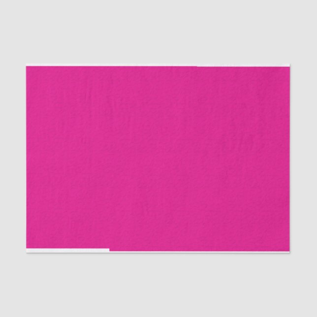 Pink Fuchsia 10" X 15" Tissue Paper (Front)