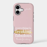 Pink Funny Sarcastic Quote