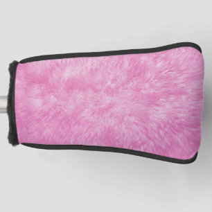 Pink Fur Frenzy Golf Head Cover