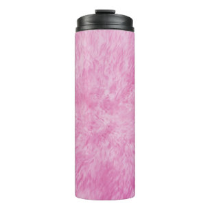 Pink Fur Frenzy Thermal Tumbler