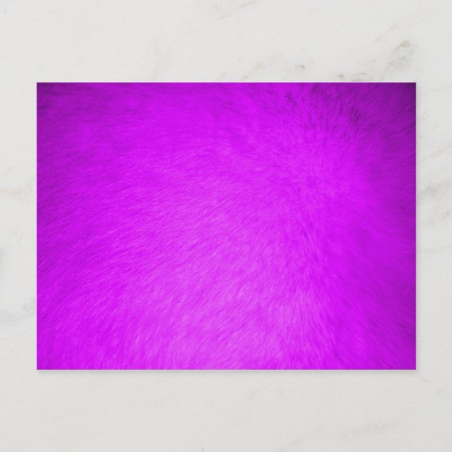 Pink Fur Postcard (Front)