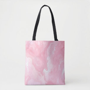 Pink Fusion Watercolor Tote Bag