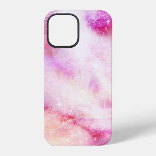 Pink Galaxy iPhone Case (Back)