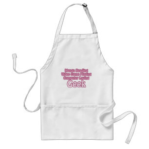 Pink Geek Standard Apron