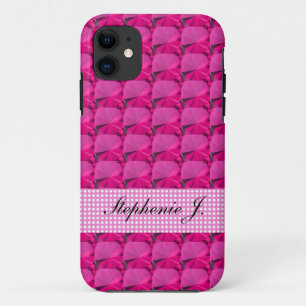 pink gem stones iPhone 11 case