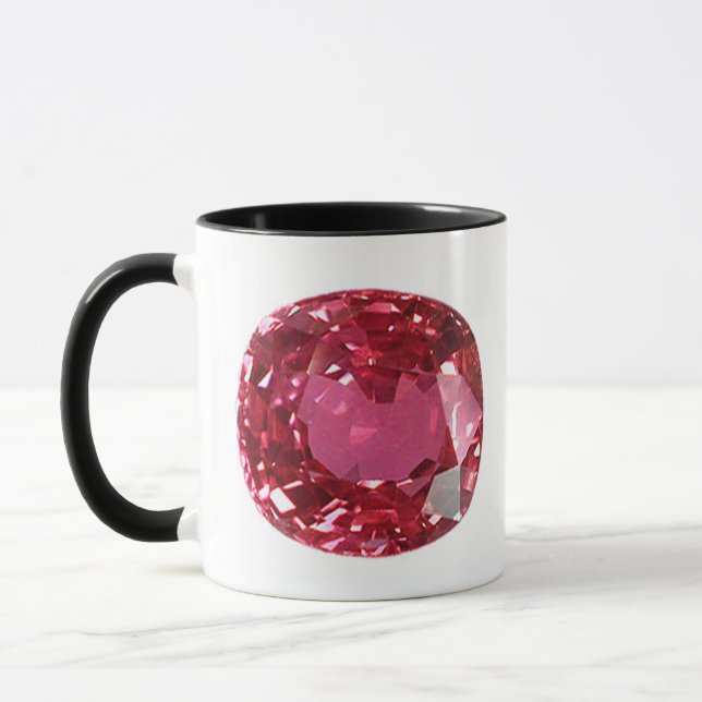 Pink Gemstone Mug (Left)