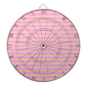 Pink Geometric  Dartboard