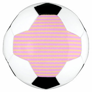 Pink Geometric  Football