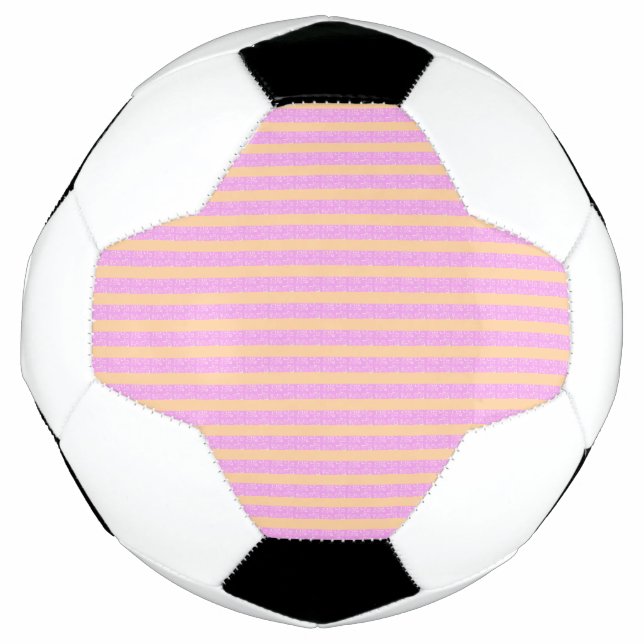 Pink Geometric  Football (Front)