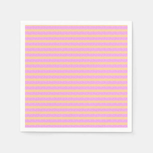 Pink Geometric Napkin