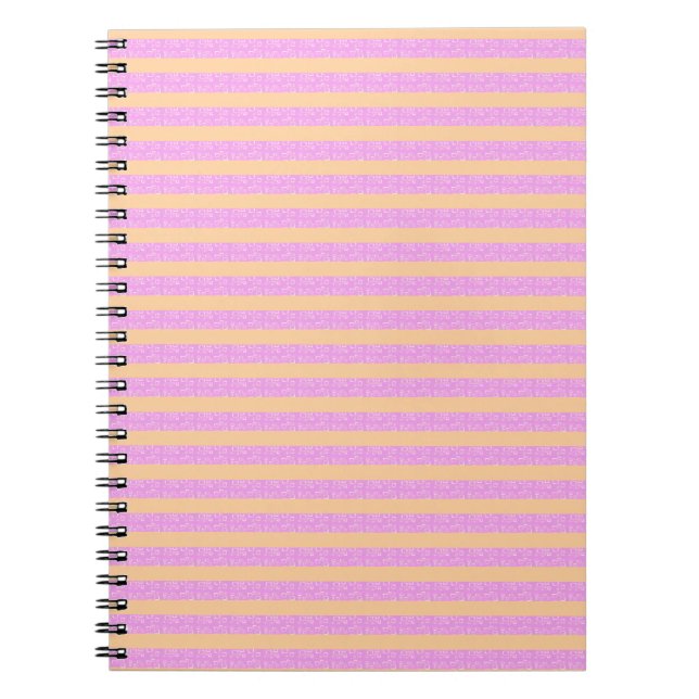 Pink Geometric  Notebook (Front)