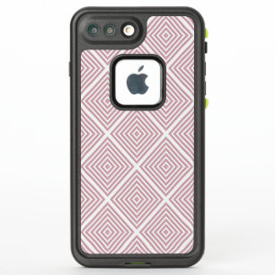 Pink Geometric Squares