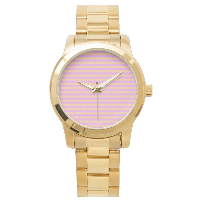 Pink Geometric  Watch (Front)
