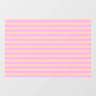 Pink Geometric Window Cling