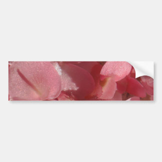 Pink geranium: almost solid Light pink Bumper Sticker