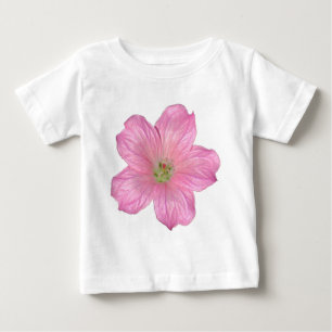 Pink Geranium Baby T-Shirt