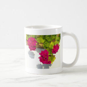 Pink Geranium Coffee Mug