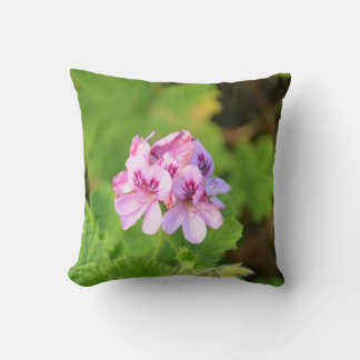 Pink Geranium Cushion
