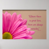 Pink Gerber Daisy Miracles