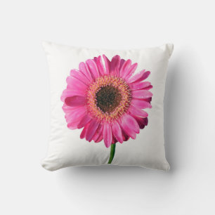 Pink Gerbera Cushion
