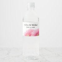 Pink Gerbera Daisies Elegant Photography Wedding