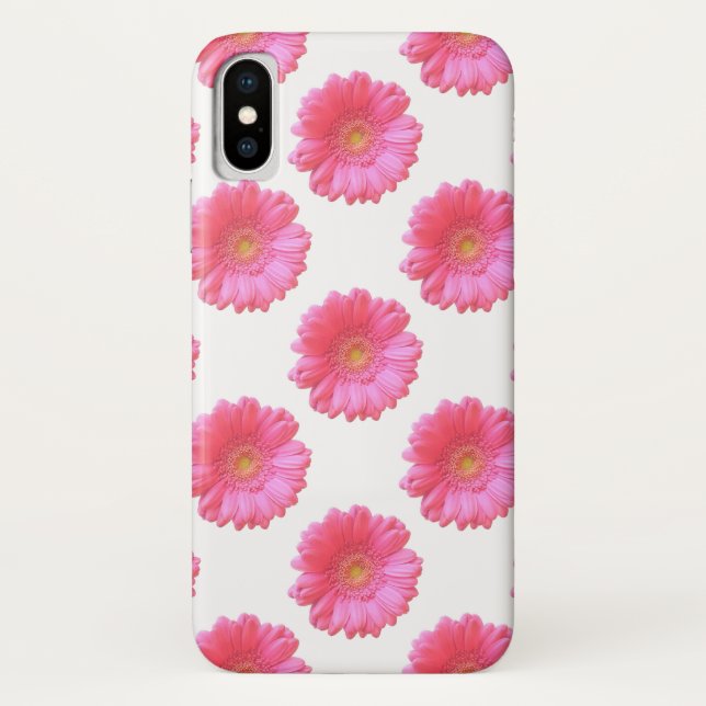 Pink gerbera daisy Case-Mate iPhone case (Back)