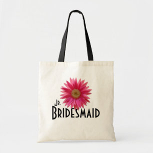 Pink Gerbera Daisy/ Wedding Tote Bag