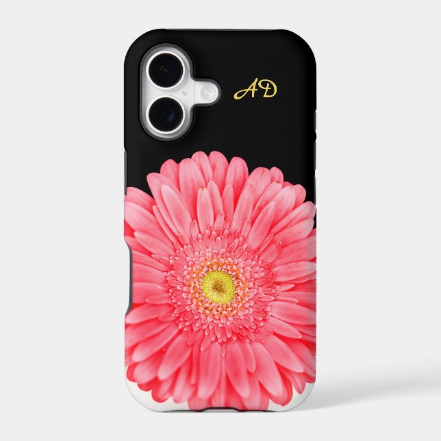 Pink Gerbera Flower (Back)