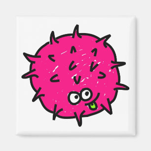 Pink Germ Magnet