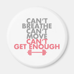 Pink "Get Enough" Magnet