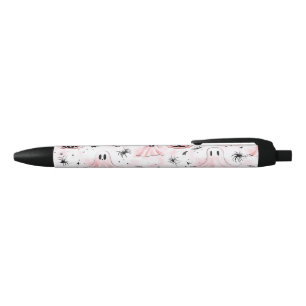 Pink Ghost Halloween Pen